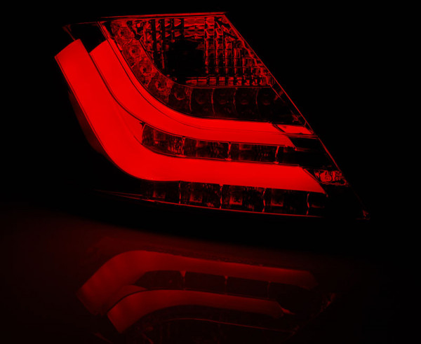 Zadní světla LED bar Opel Astra H GTC 04-09 3dv. červená
