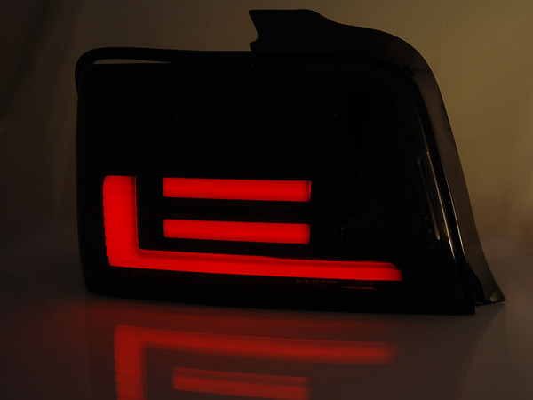 Zadní světla LED LightBar BMW E36 sedan 90-99 kouřová