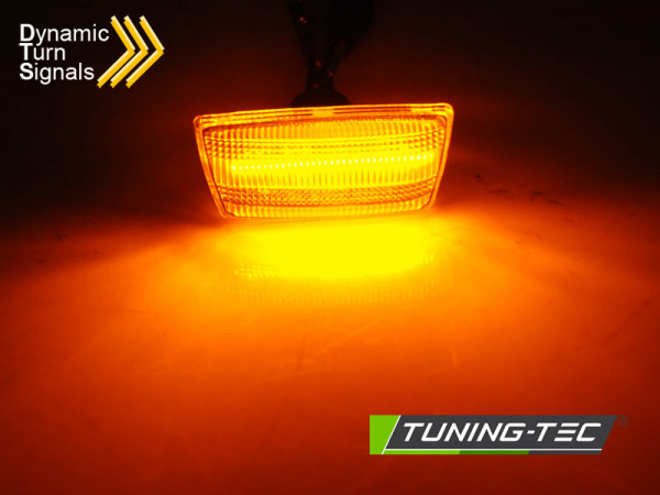 Blinkry boční LED dynamické - Opel ASTRA H/ CORSA D/ INSIGNIA/ ZAFIRA bílé