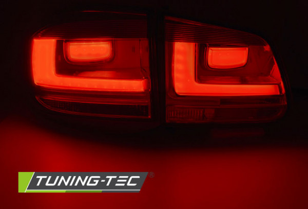 Zadní světla LED BAR VW Tiguan 11-15 červená/kouřová