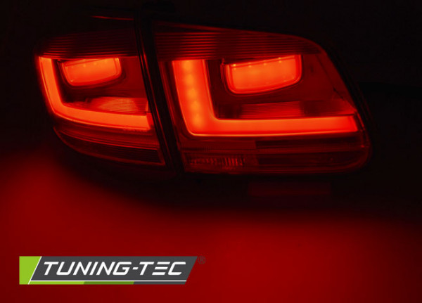 Zadní světla LED BAR VW Tiguan 11-15 červená/kouřová