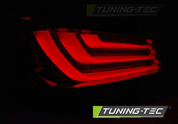 Zadní světla LED BAR BMW E60 LCI sedan 07-10 červená