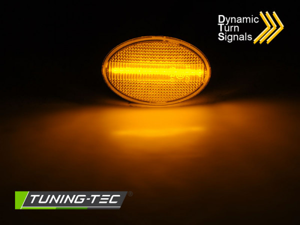 Blinkry boční LED dynamické OPEL ASTRA F / CORSA / TIGRA bílé