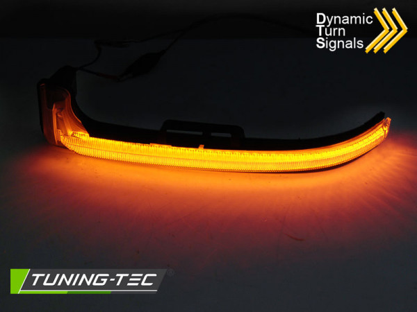 Blinkry boční LED do zrcátek, dynamické PEUGEOT 3008 16- / 5008 17- bílé