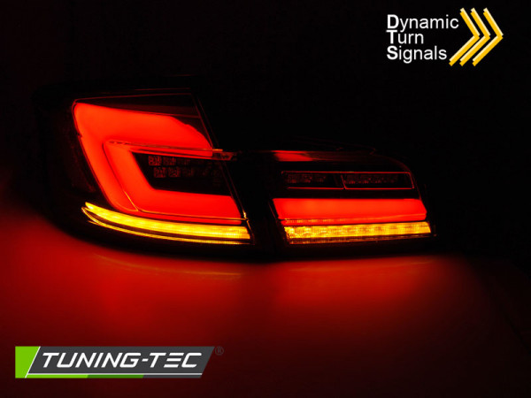 Zadní světla LED s LED dynamickým blinkrem pro BMW F10 10-16 černé