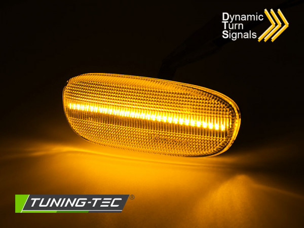 Blinkry boční LED, dynamické SUBARU Impreza 93-00 bílé