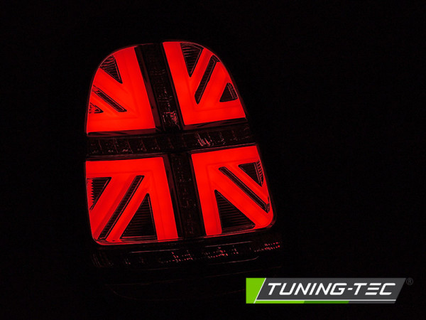 Zadní světla LED, s dynamickým LED blinkrem pro MINI Cooper F55 F56 F57 (14-18) červená