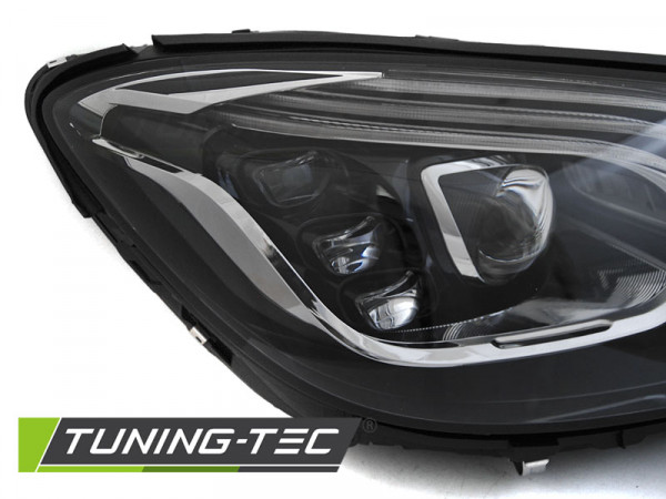 Přední světla LED projector Mercedes-Benz S W222 13-17 černá
