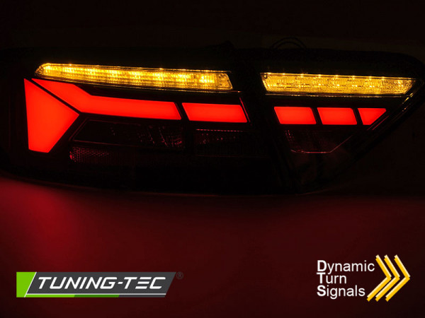 Zadní světla LED s LED dynamickým blinkrem AUDI A5 2011-2016 černá