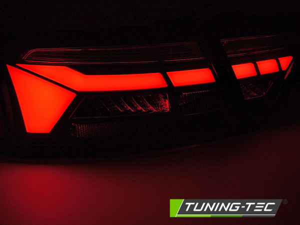 Zadní světla LED s LED dynamickým blinkrem AUDI A5 2011-2016 červená/kouřová
