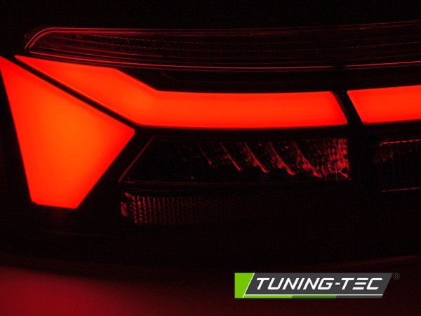 Zadní světla LED s LED dynamickým blinkrem AUDI A5 2011-2016 červená/kouřová