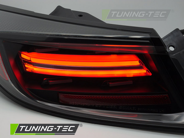 Zadní světla LED s LED dynamickým blinkrem Toyota GT86 2021- černá/kouřová