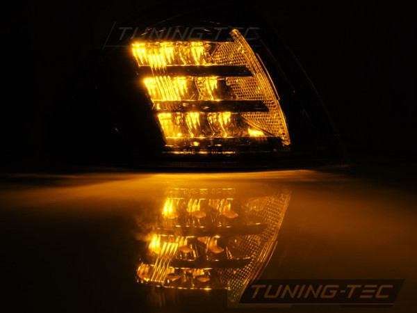 Blinkry přední LED BMW 3 E46 limo/Touring 98-01 černé