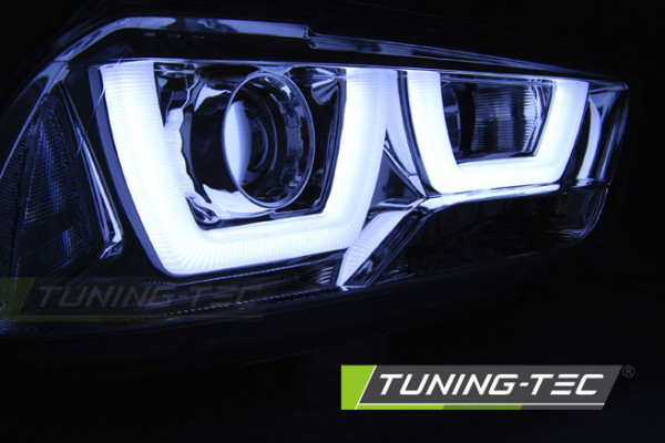 Přední světla U-LED BAR Dodge Charger LX II 11-15 chrom