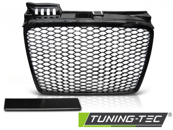 Sportovní maska Audi A4 B7 04-08 RS-style černá lesklá