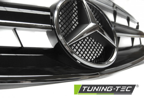 Sportovní maska Mercedes-Benz S W221 05-09 CL style černá chrom