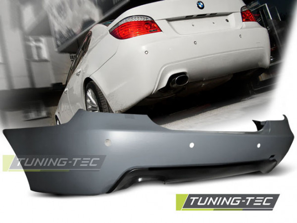 Zadní nárazník BMW E60 07-10 sedan, M-paket look PDC