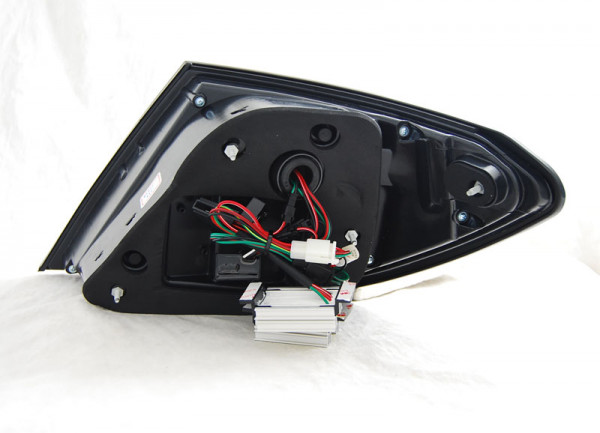 Zadní světla FULL LED bar Mercedes-Benz C W204 07-10 sedan kouřová