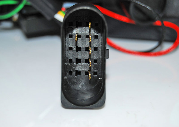 Zadní světla LED bar Audi A6 C6 04-08 sedan 6-pin chrom