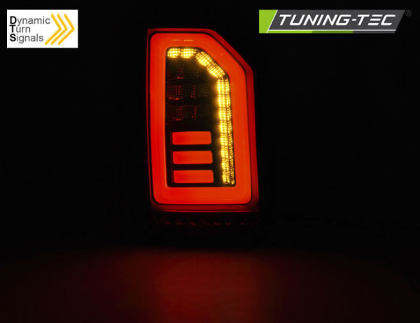Zadní světla LED BAR DTS VW T6 černá/červená/kouřová