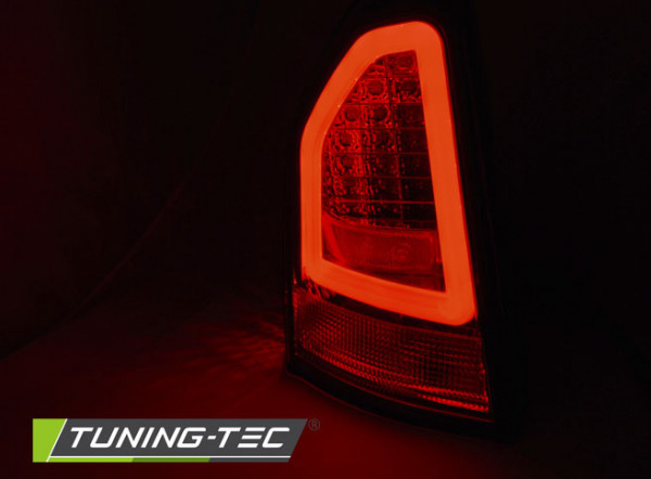 Zadní světla LED BAR Chrysler 300C 05-08 červená