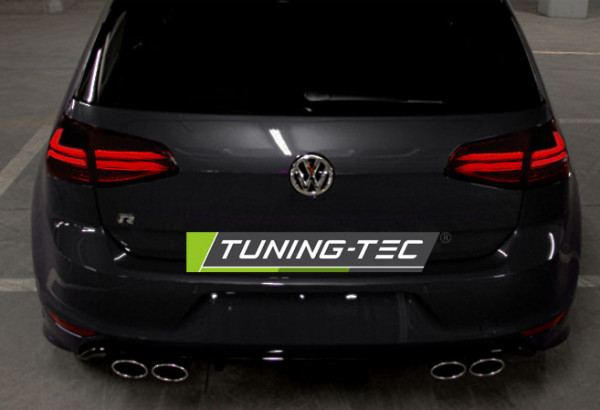 Zadní světla LED bar VW Golf 7 kouřová