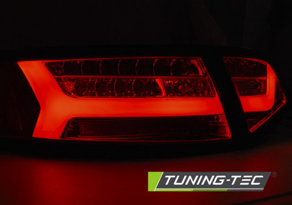 Zadní světla SEQ LED BAR AUDI A6 C6 sedan 08-11 chrom/kouřová