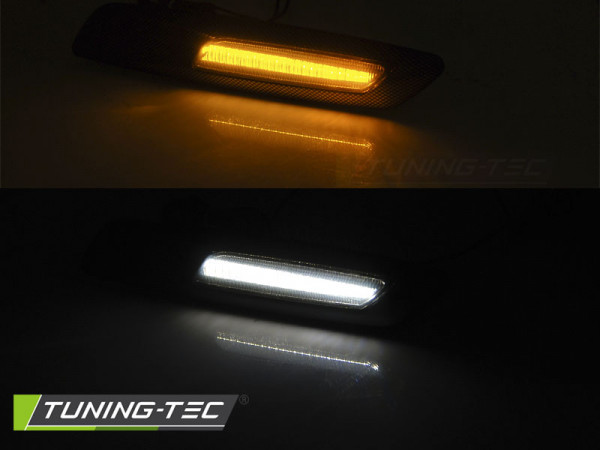 Blinkry boční LED BMW E60/E90/E82 - F10 style černé lesklé
