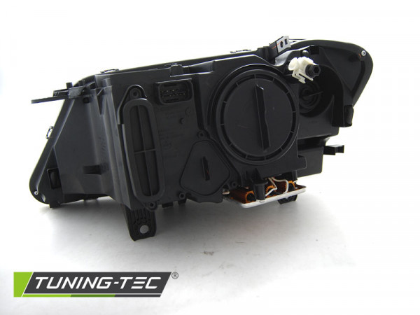 Přední světla s LED angel eyes BMW X3 F25 10-14 černá