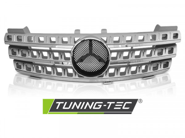 Maska Mercedes-Benz ML W164 05-08 stříbrná/chrom