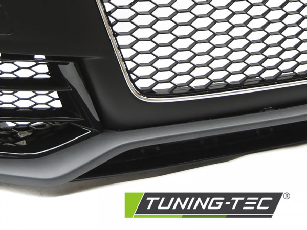 Přední nárazník AUDI A5 11-16 RS5 style chrom/černá PDC
