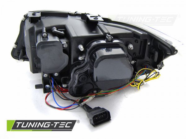 Přední světla xenon D1S, LED blinkr,DRL, BMW E90/E91 09-11 černá
