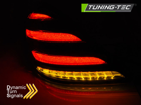 Zadní světla LED s LED SEQ blinkrem Mercedes-Benz S W222 13-17 červená-bílá