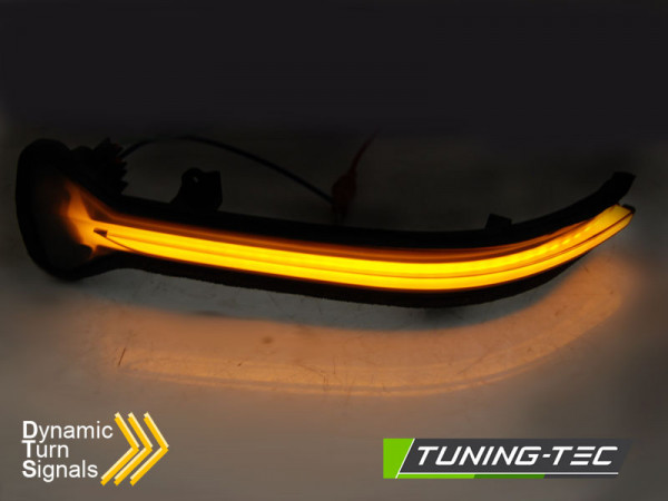 Blinkry boční do zrcátek LED BMW G30 / G31 / G11 / G12 SEQ kouřové