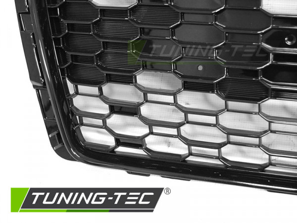 Maska AUDI A4 B9 15-19 RS4 style PDC černá lesklá