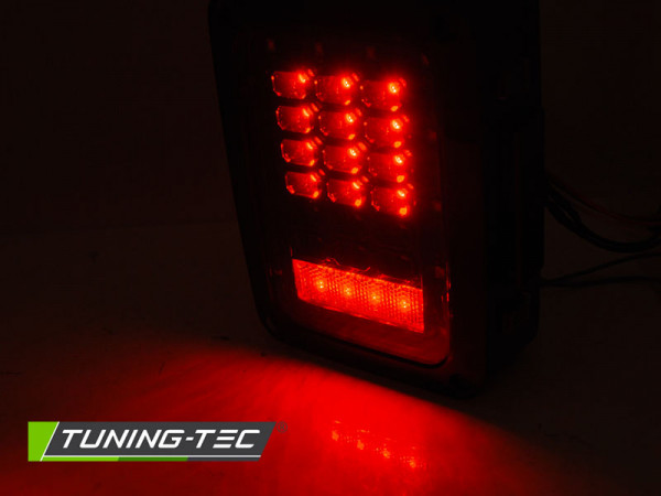 Zadní světla LED Jeep Wrangler JK 07-18 černá