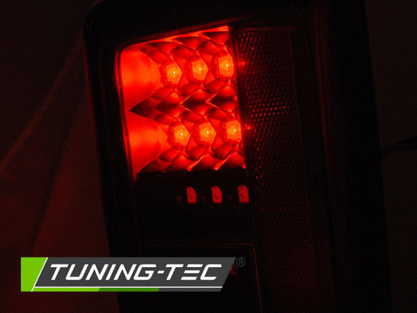 Zadní světla LED Jeep Wrangler JK 07-18 černá