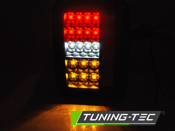 Zadní světla LED Jeep Wrangler JK 07-18 černá