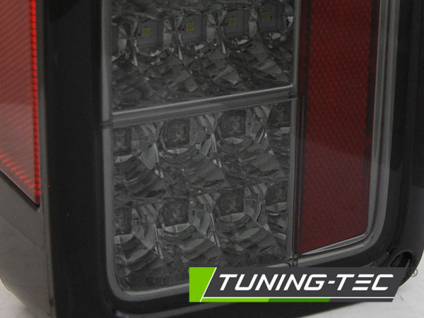 Zadní světla LED Jeep Wrangler JK 07-18 kouřová