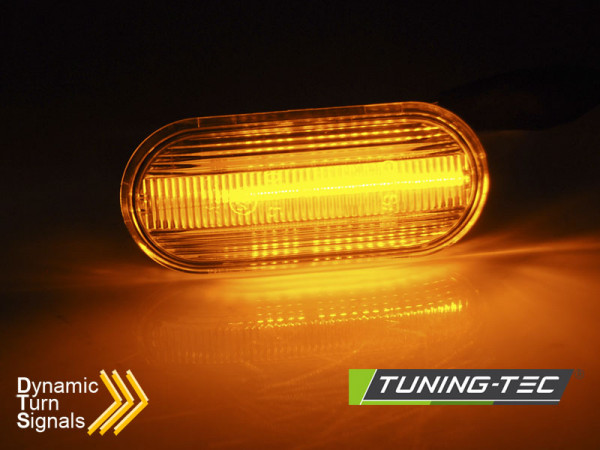 Blinkry boční SEQ - dynamické LED VW bílé