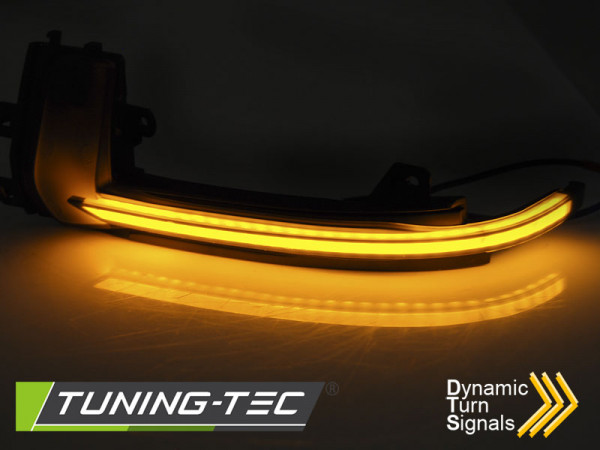 Blinkry boční do zrcátek LED AUDI A5/ A4/ A3 SEQ kouřová