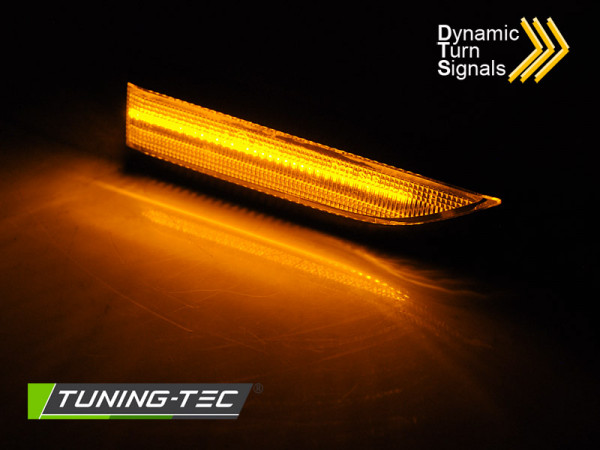 Blinkry boční LED dynamické - VW T6 15- černé/kouřové