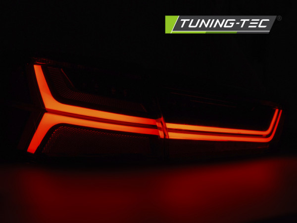 Zadní světla LED Bar SEQ dynamický blinkr, Audi A6 C7 11-14 sedan červená