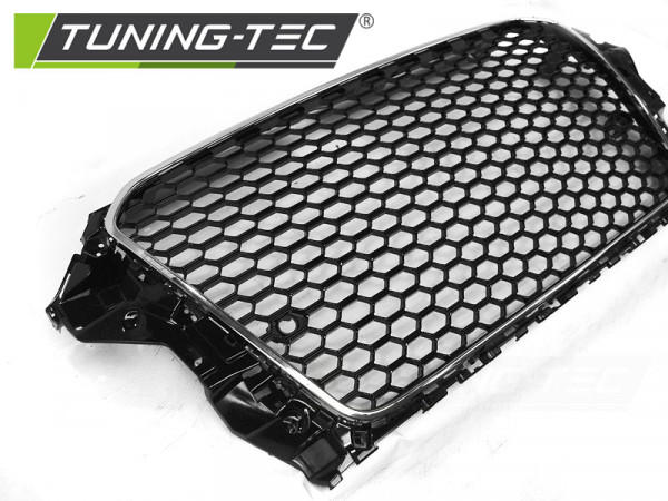 Sportovní maska Audi A3 8V 12-16 RS3-style chrom černá