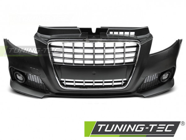 Přední nárazník AUDI A3 8P 08-12 S8 style chrom/černá