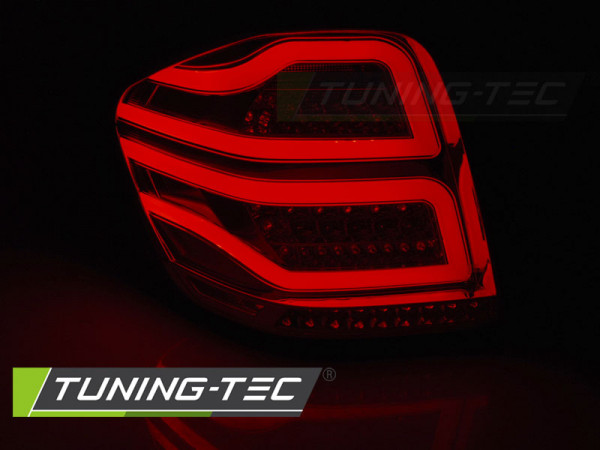 Zadní světla LED s LED blinkrem Mercedes-Benz M W164 09-11 kouřová