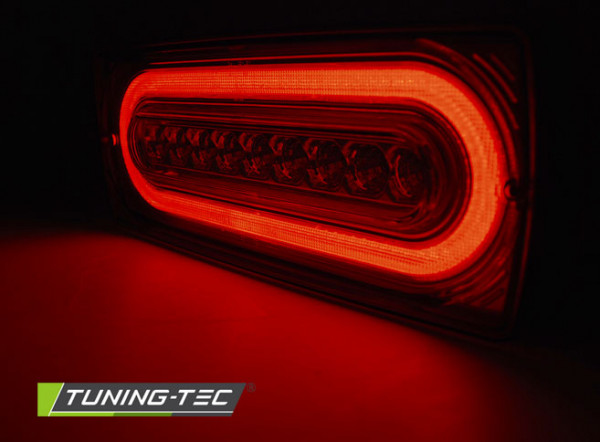 Zadní světla LED s LED s SEQ blinkrem Mercedes-Benz G W463 86-12 kouřová
