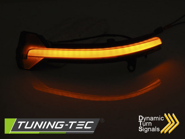 Blinkry boční do zrcátek LED BMW F10/ F11/ F12/ F13/ F01 SEQ kouřová