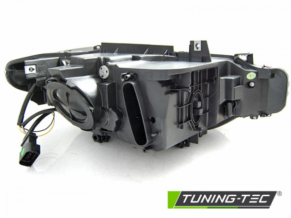 Přední světla s LED Angel Eyes DRL BMW 3 F30/F31 xenon 10-15 černá