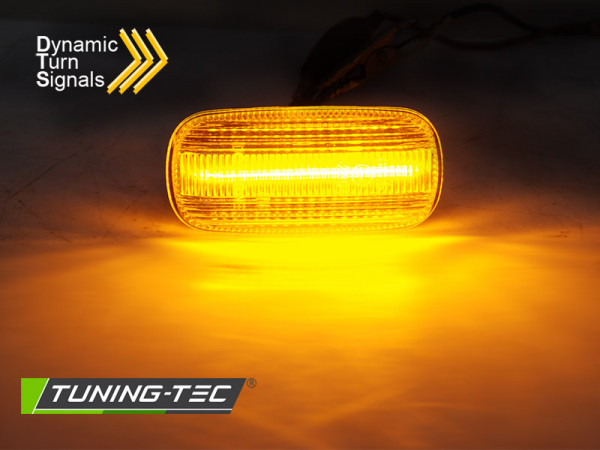 Blinkry boční LED dynamické AUDI bílé